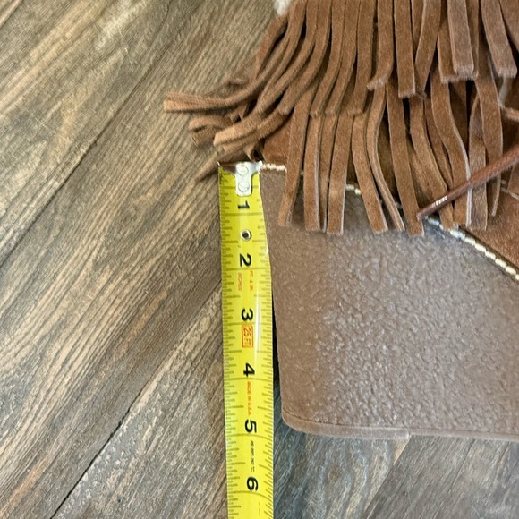 Sam Edelman  Kemper Fringe Tie up Ankle Boot Wedge|Sam Edelman Ankle Boots - Picture 7 of 10